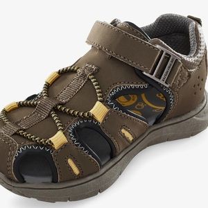 Stride rite flux sneaker sandal grey/green in size 10